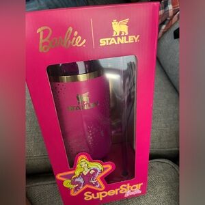 Brand New Barbie Stanley Quencher 40oz SuperStar unopened package
